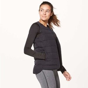 Lululemon Just Enough Puffer Vest Size